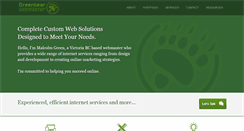 Desktop Screenshot of greenbear.ca